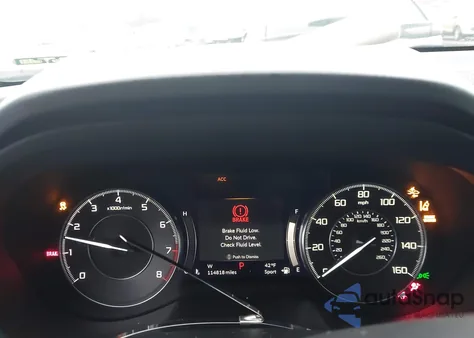 2019 Acura Rdx Advance Package из США, поврежденный, VIN 5J8TC2H76KL031757